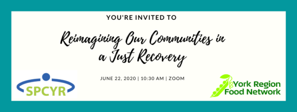 Reimagining Our Communities in a Just Recovery