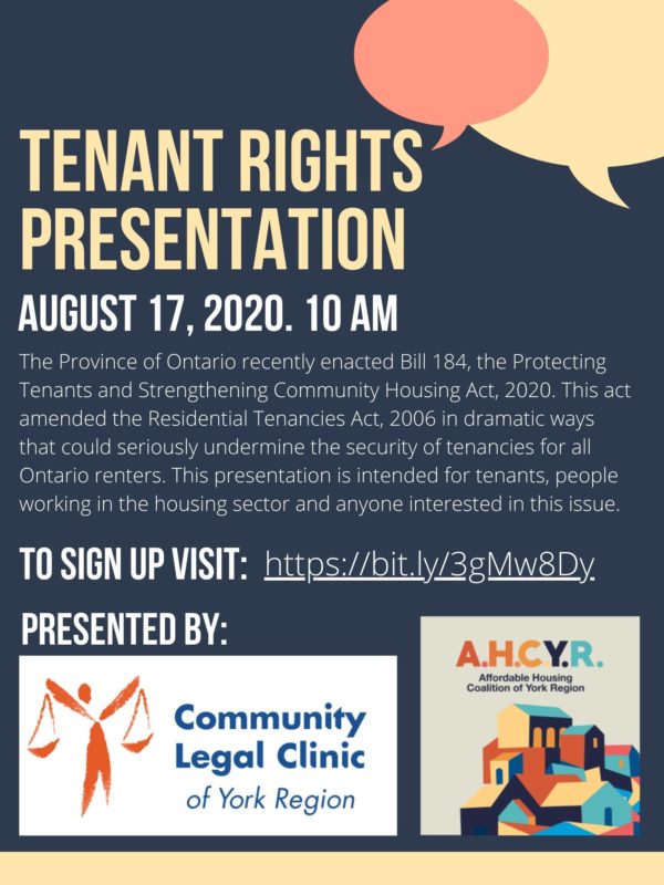 Tenants Rights Presentation